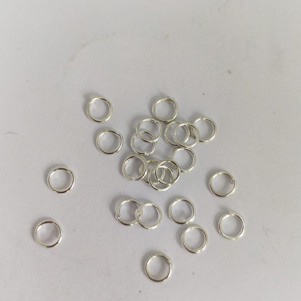 4.5MM JUMP RINGS ST, 100 PC