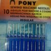 SEWING MACHINE NEEDLES - REG. CY SHANK 10C 70-100