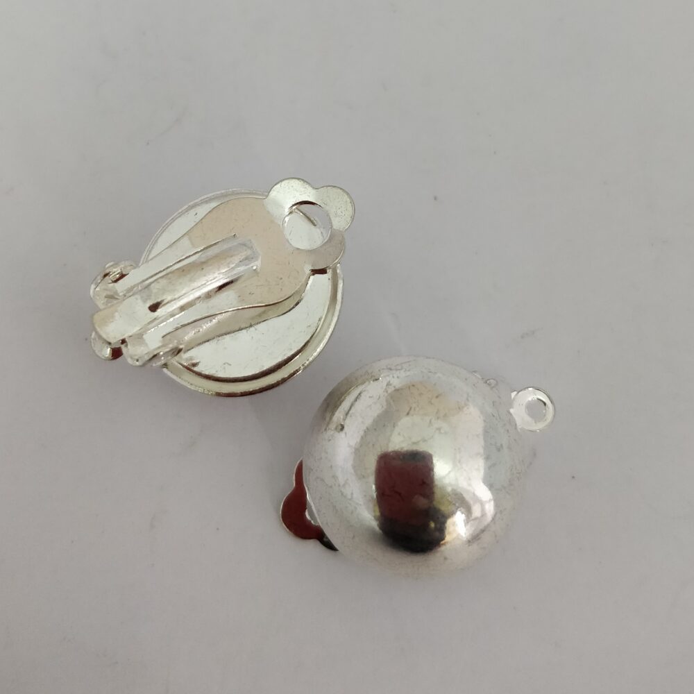 Alternative view of EAR CLIP  SILVER 72PC