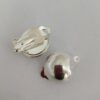 SILVER EARRING CLIP 1 PR