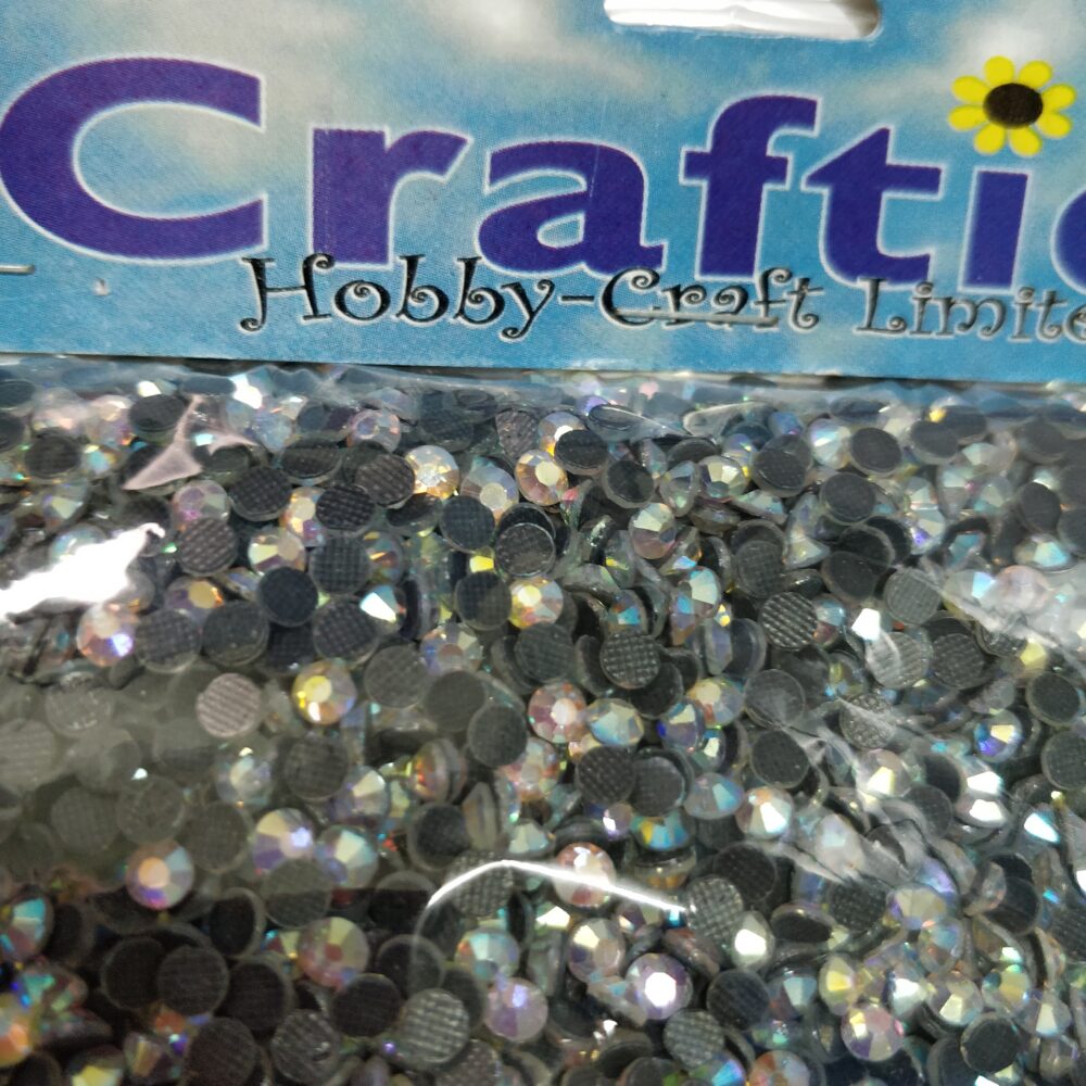 DMC Hot fix  Rhinestone SS16 Crystal 30g