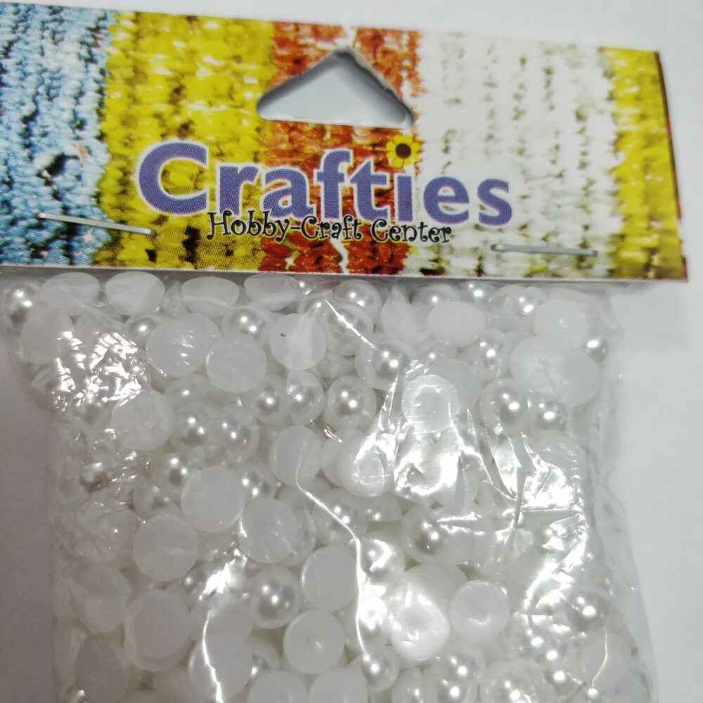 Alternative view of HALF ROUND PEARL 8MM 40G