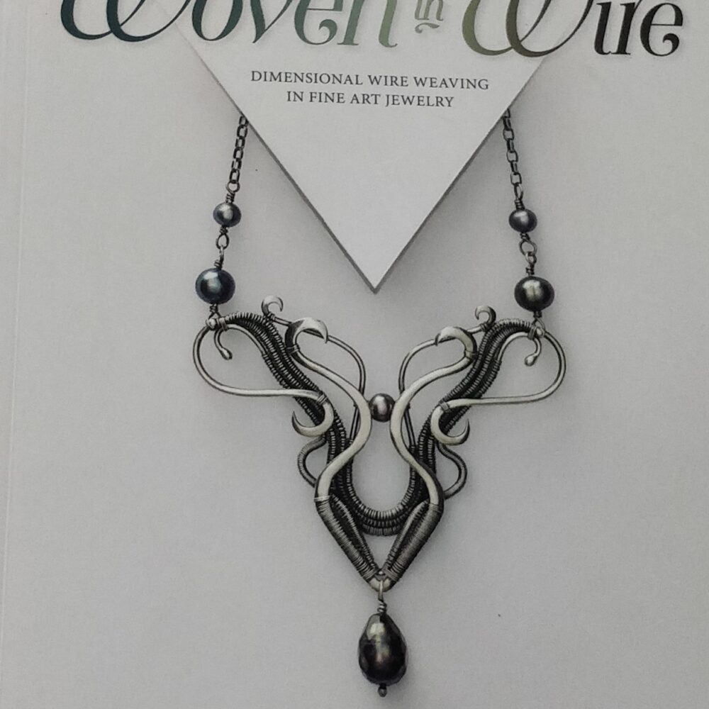 Alternative view of Woven in wire by Sarah Thomson