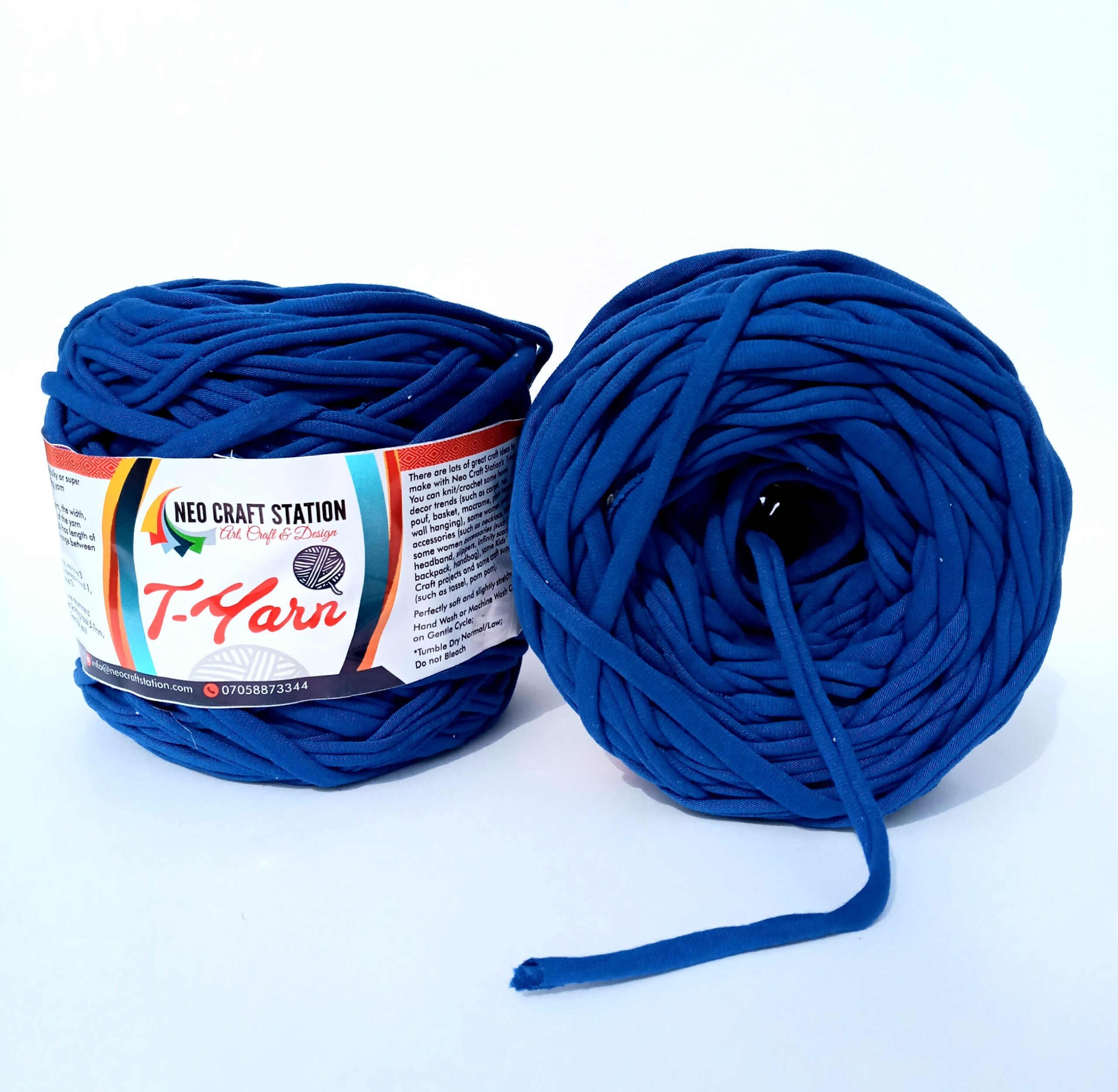 T SHIRT YARN 110 METERS DIFF. COLOURS - CRAFTIES HOBBYCRAFT LIMITED