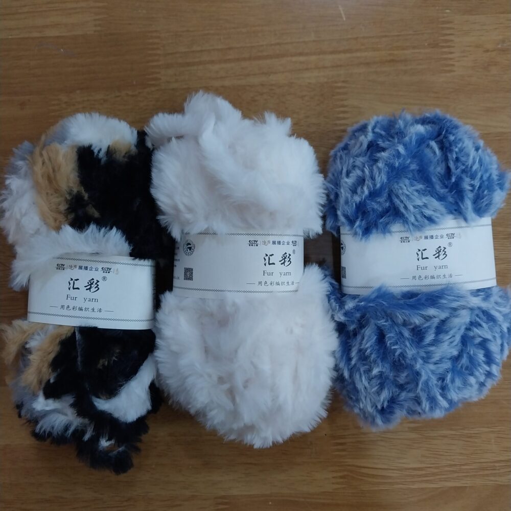 FUR YARN 10PCS