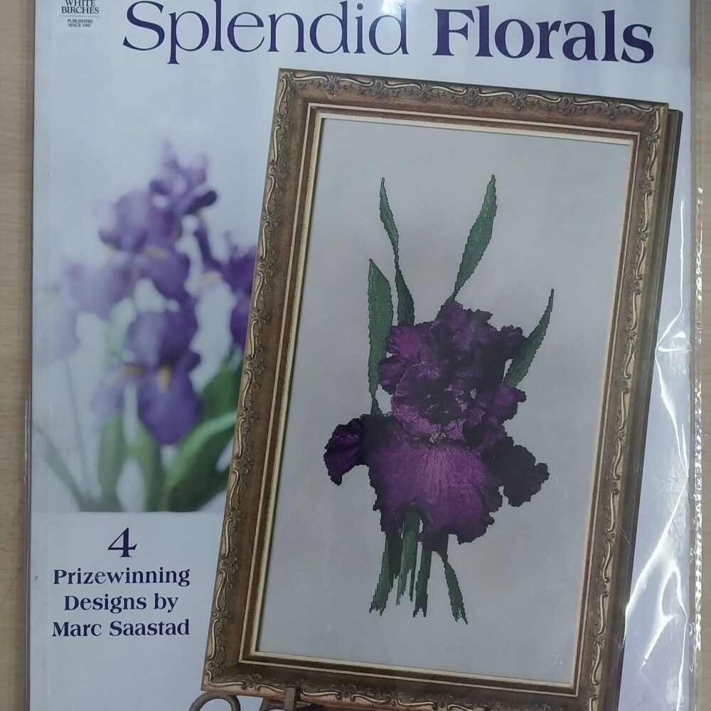 SPLENDID FLORALS . CROSS STITCH