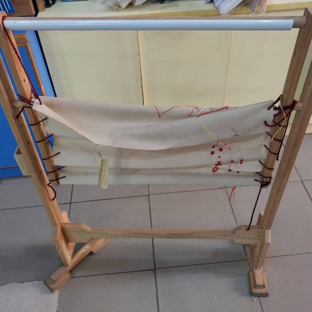 Needle work  Floor Adjustable Stand Frame