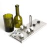 BOTTLE CUTTING KIT WITH GLOVES, SPARE CUTTER BOTTLE BRUSH