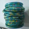 VAQUETILLA MOLDEADA MULTICOLOR 5 MM SHADES OF TEAL WITH WHITE AND ORA