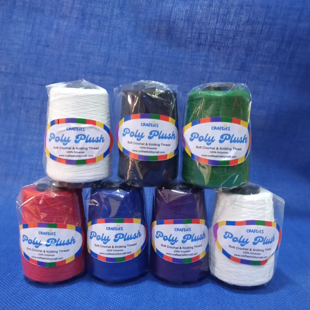 POLYPLUSH THREAD COLS 10PCS