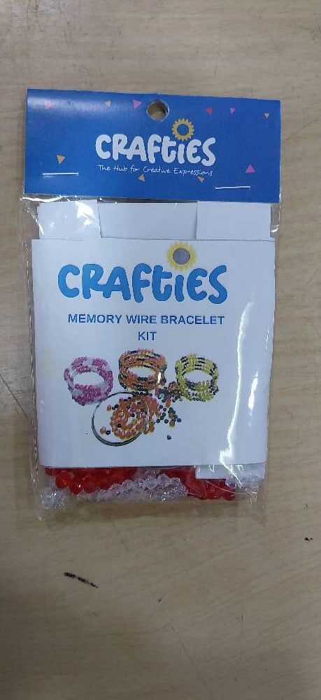CRAFT KIT: MEMORY WIRE BRACELET